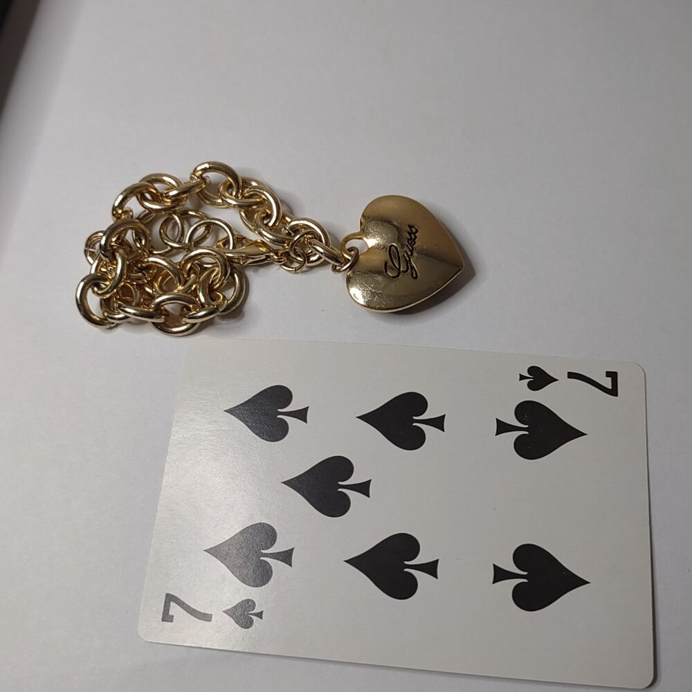 Leopard Print Guess Chain Bracelet - Picture 6 of 7